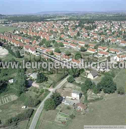 Photo aérienne de Saint-Vallier