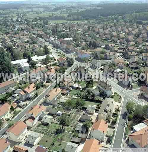 Photo aérienne de Saint-Vallier