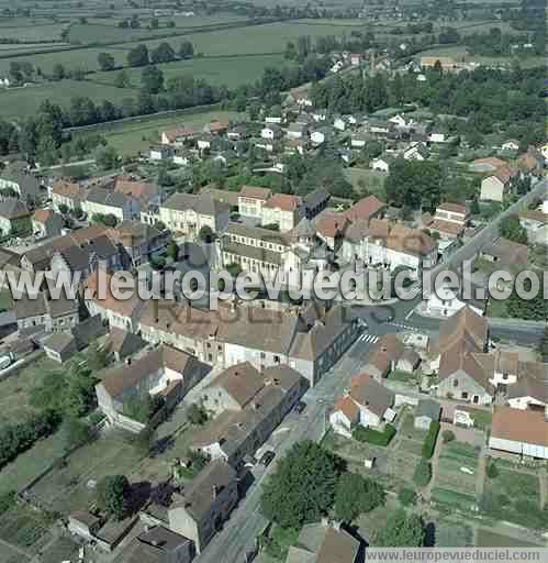 Photo aérienne de Palinges