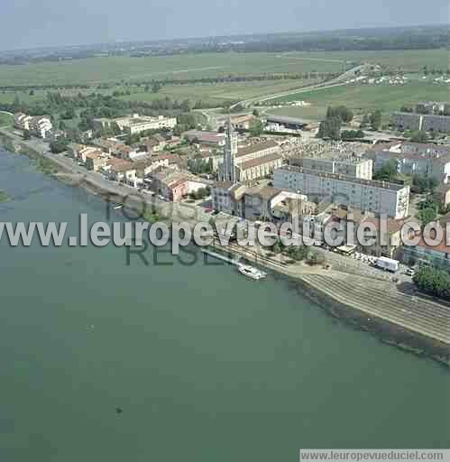 Photo aérienne de Saint-Laurent-sur-Sane