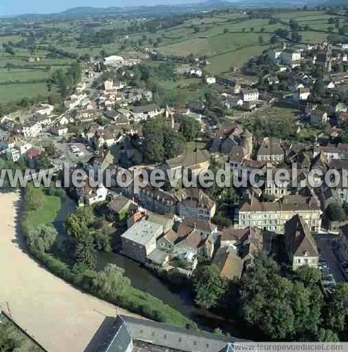 Photo aérienne de Charolles