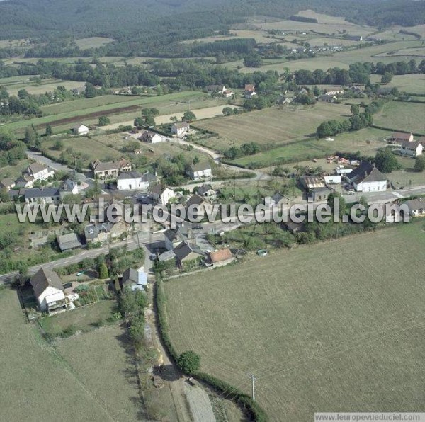 Photo aérienne de La Celle-en-Morvan