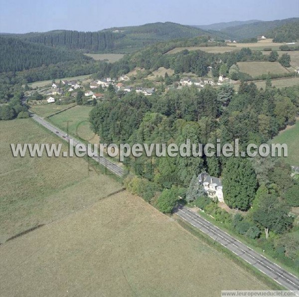 Photo aérienne de La Celle-en-Morvan