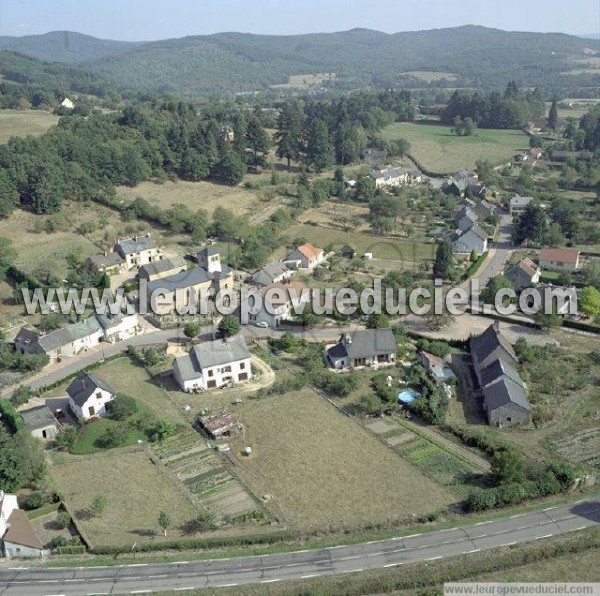 Photo aérienne de La Celle-en-Morvan