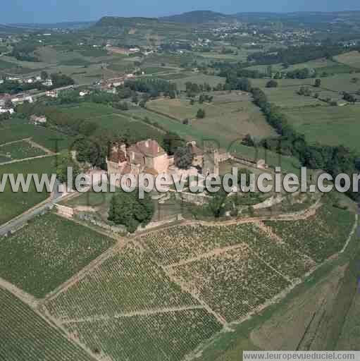 Photo aérienne de Pierreclos