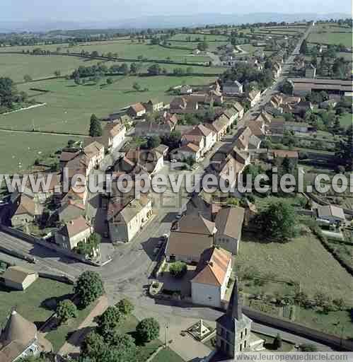 Photo aérienne de Saint-Christophe-en-Brionnais