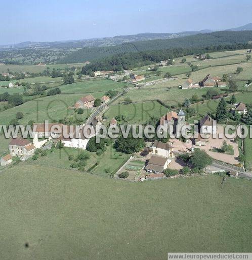 Photo aérienne de Saint-Germain-en-Brionnais