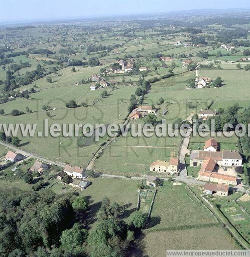 Photo aérienne de Saint-Germain-en-Brionnais