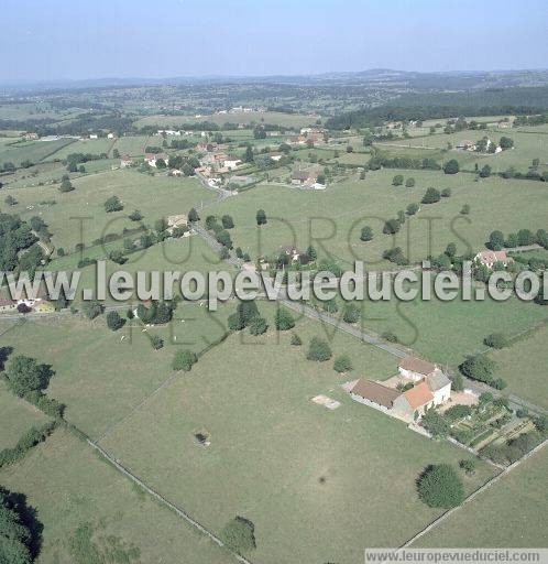 Photo aérienne de Saint-Germain-en-Brionnais