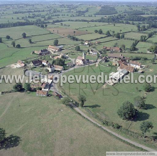 Photo aérienne de Marcilly-la-Gueurce