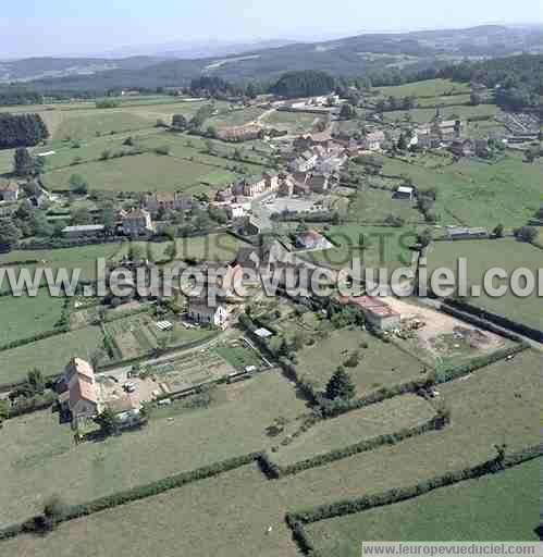 Photo aérienne de Beaubery