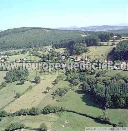 Photo aérienne de Beaubery