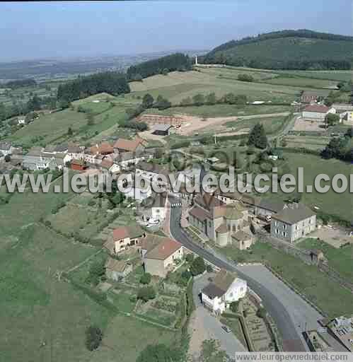 Photo aérienne de Beaubery