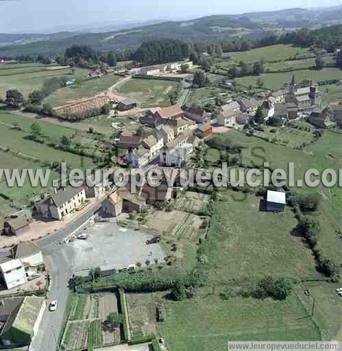 Photo aérienne de Beaubery