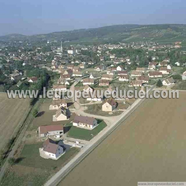 Photo aérienne de Givry