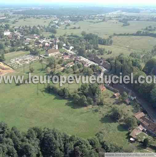 Photo aérienne de Beaurepaire-en-Bresse