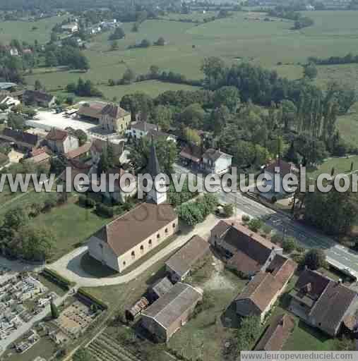 Photo aérienne de Beaurepaire-en-Bresse