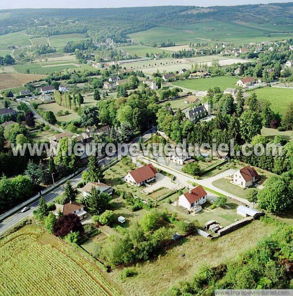 Photo aérienne de Givry