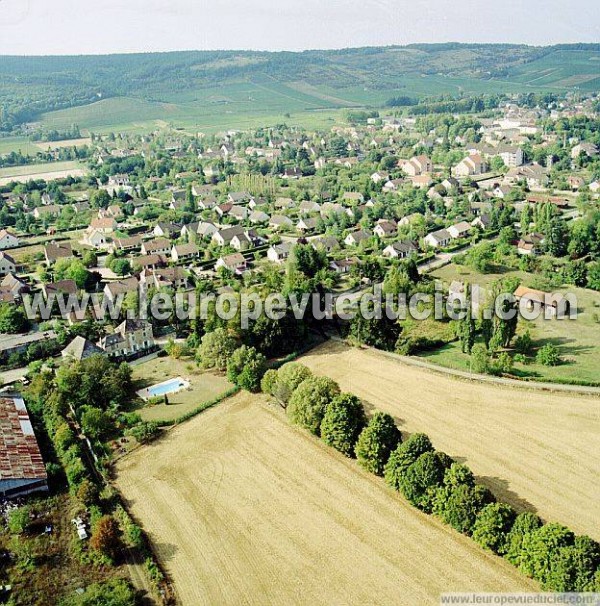 Photo aérienne de Givry