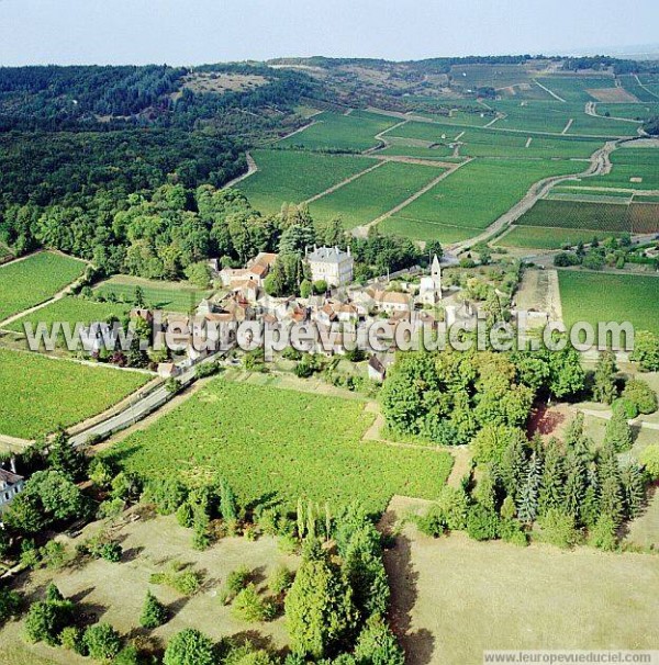 Photo aérienne de Givry