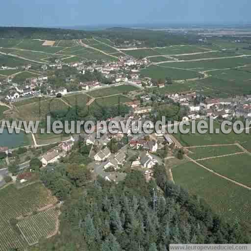 Photo aérienne de Mercurey