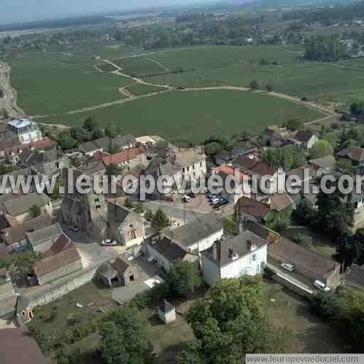 Photo aérienne de Mercurey