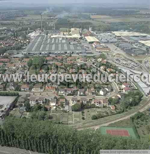 Photo aérienne de Chalon-sur-Sane