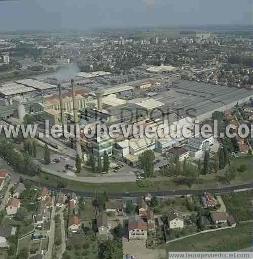 Photo aérienne de Chalon-sur-Sane