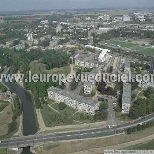 Photo aérienne de Chalon-sur-Sane