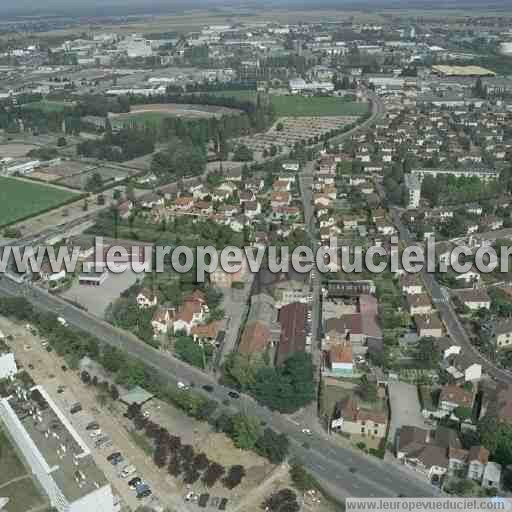 Photo aérienne de Chalon-sur-Sane