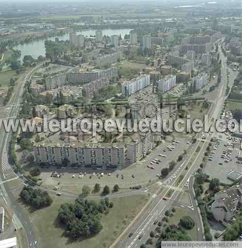 Photo aérienne de Chalon-sur-Sane