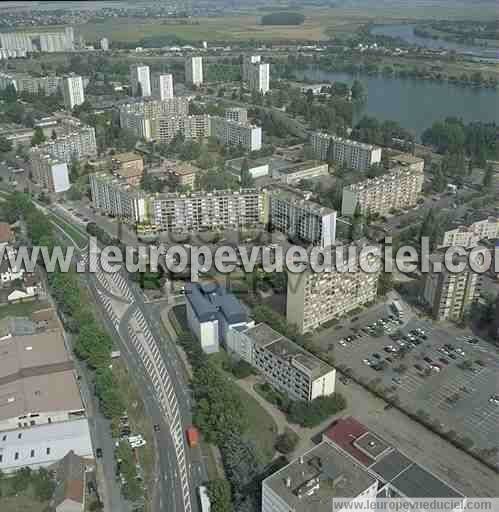 Photo aérienne de Chalon-sur-Sane