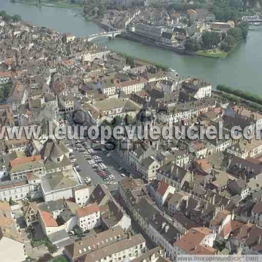 Photo aérienne de Chalon-sur-Sane