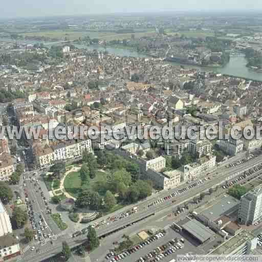 Photo aérienne de Chalon-sur-Sane