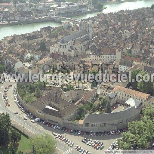 Photo aérienne de Chalon-sur-Sane