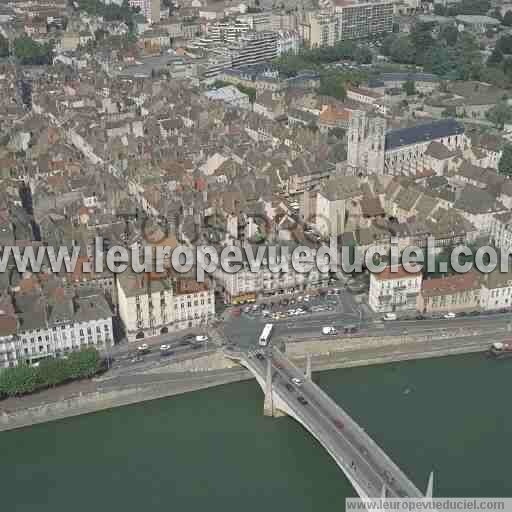 Photo aérienne de Chalon-sur-Sane