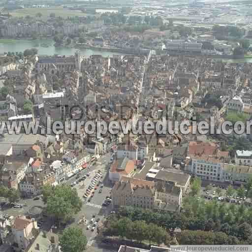 Photo aérienne de Chalon-sur-Sane