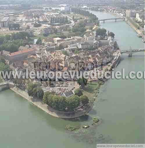 Photo aérienne de Chalon-sur-Sane