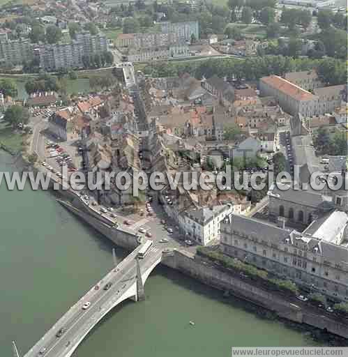 Photo aérienne de Chalon-sur-Sane