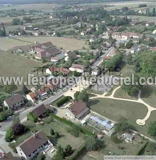 Photo aérienne de Gergy