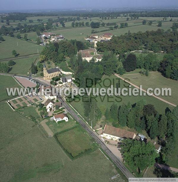 Photo aérienne de Champforgeuil