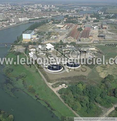 Photo aérienne de Chalon-sur-Sane