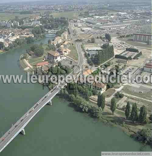 Photo aérienne de Chalon-sur-Sane