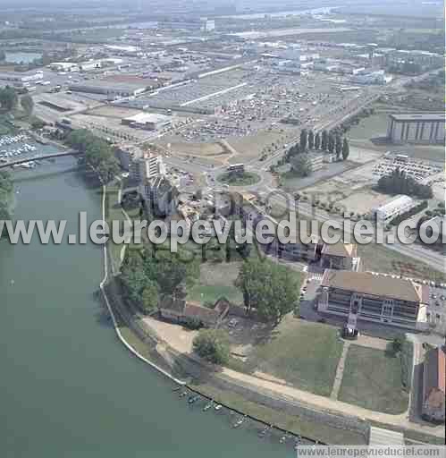 Photo aérienne de Chalon-sur-Sane