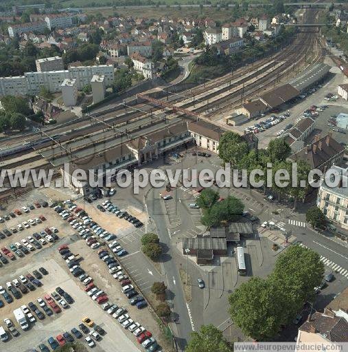 Photo aérienne de Chalon-sur-Sane