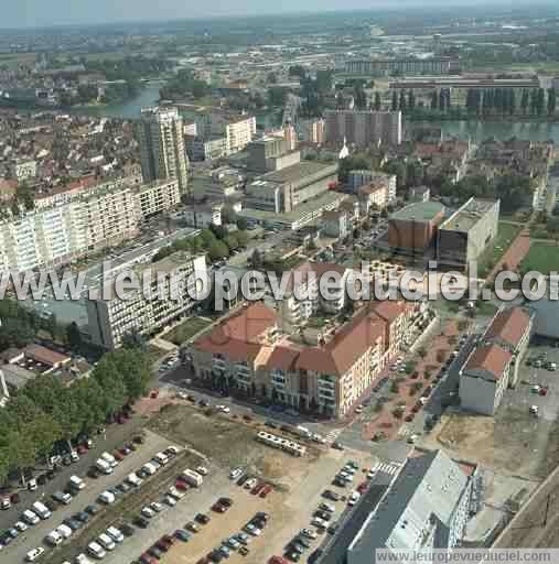 Photo aérienne de Chalon-sur-Sane