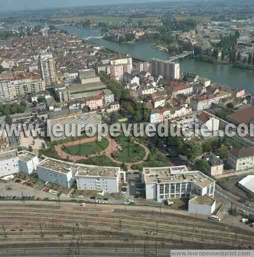 Photo aérienne de Chalon-sur-Sane