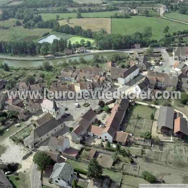 Photo aérienne de Saint-Brain-sur-Dheune