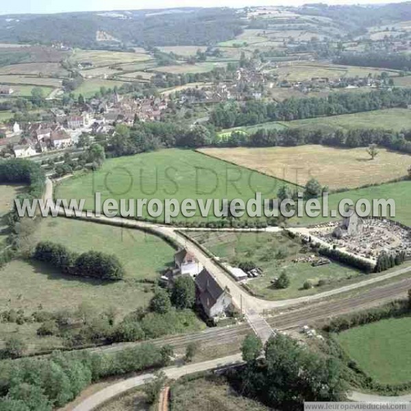 Photo aérienne de Saint-Brain-sur-Dheune