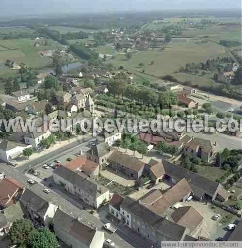 Photo aérienne de Simandre